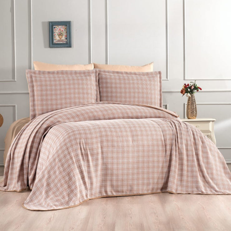 Pique set cotton 100% Double size 6pcs