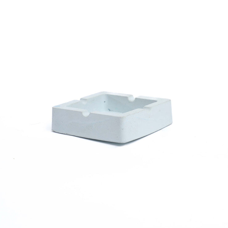 Concret square ashtray 9cm*9cm (Green)