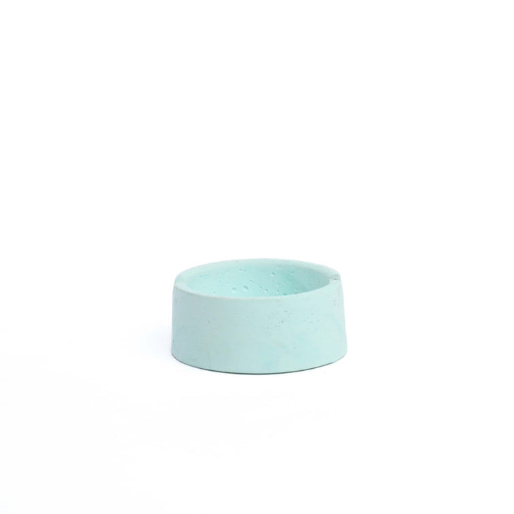 Concret rounded ashtray 7cm*7cm (Green)