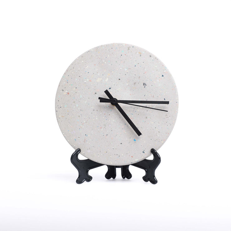 Concret rounded clock 25cm*25cm