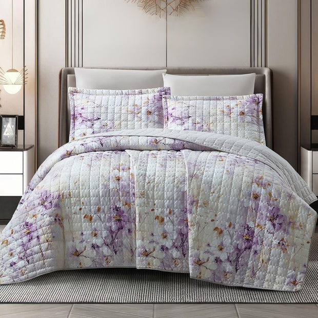 Bedspread cotton Double 3pcs / Single half 2pcs
