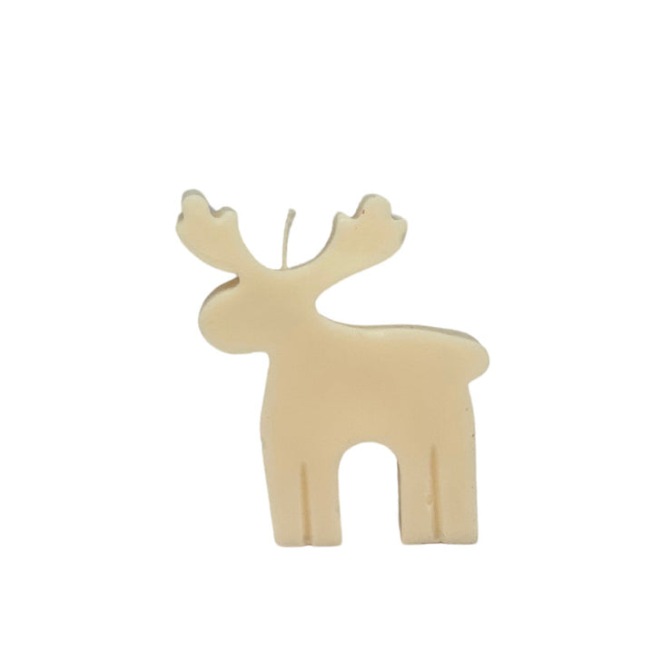 Candle deer 10cm*7cm (White)