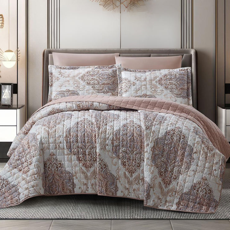 Bedspread cotton Double 3pcs / Single half 2pcs