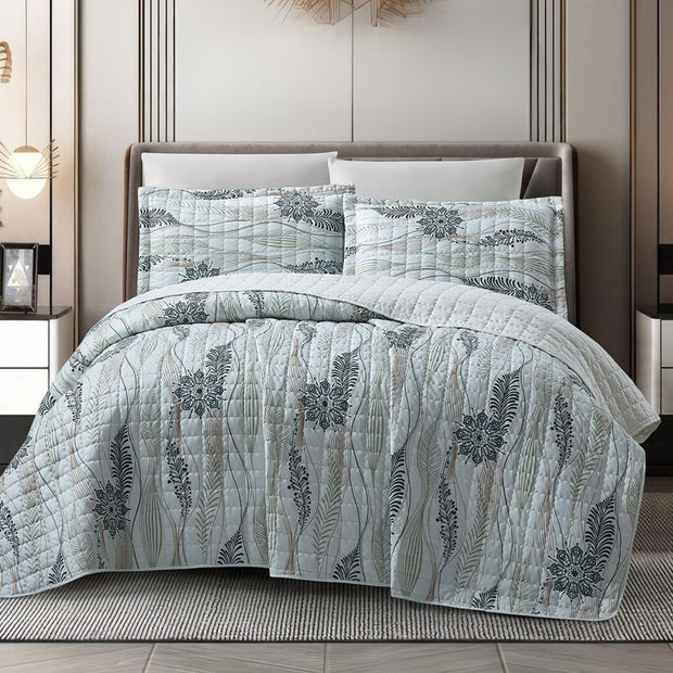 Bedspread cotton Double 3pcs / Single half 2pcs