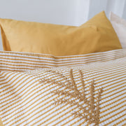 Cotton box - Pique bedspread embroidery set cotton 100% Double size 7pcs