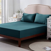 Fitted sheet microfiber single half size 4pcs
