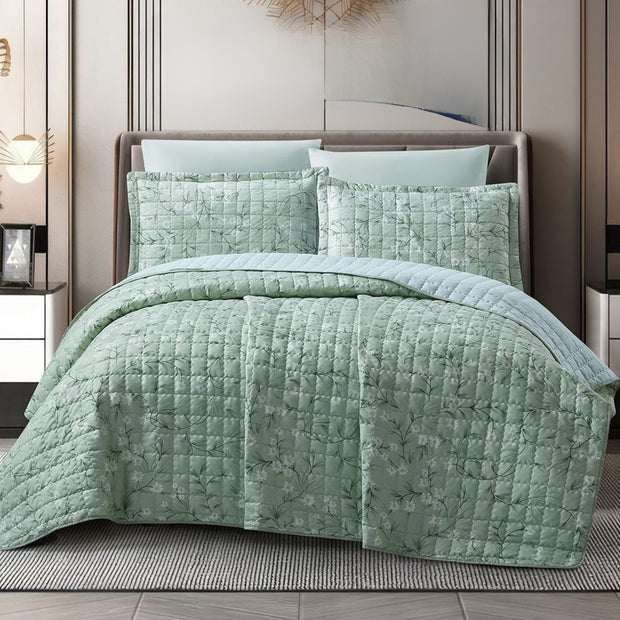 Bedspread cotton Double 3pcs / Single half 2pcs