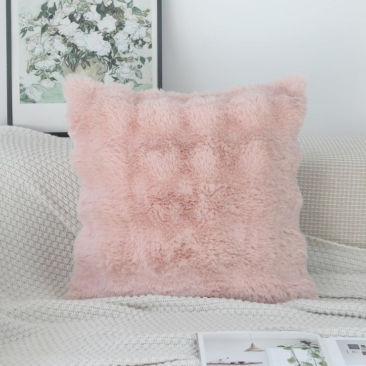 Fluffy Faux Fur Cushion