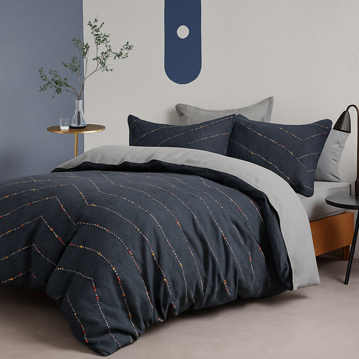 Bed Set cotton 100% Double size 4pcs 220 threads