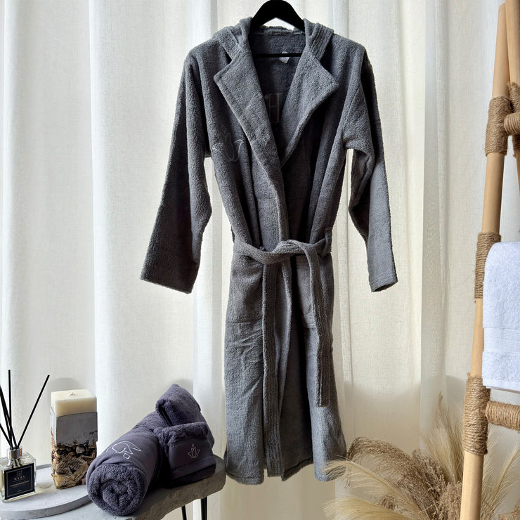 Bathrobe cotton 100% with hat
