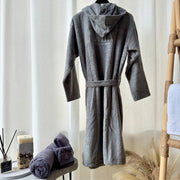 Bathrobe cotton 100% with hat