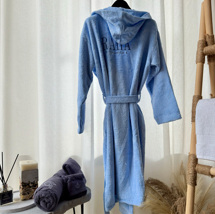 Bathrobe cotton 100% with hat