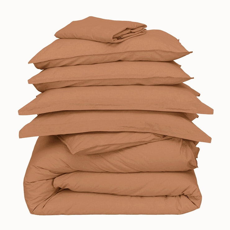 Canon - Bed Set cotton 100% stonewash collection Double size 7pcs