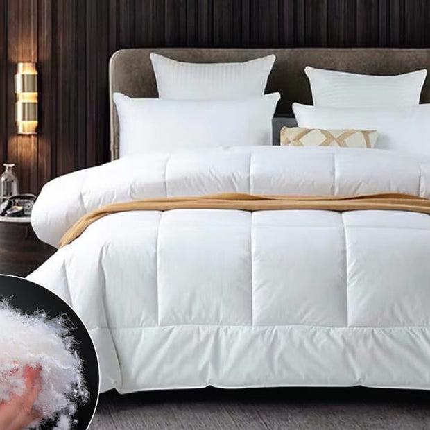 Duvet hotel cotton 100% nano fiber balls double size 1pcs