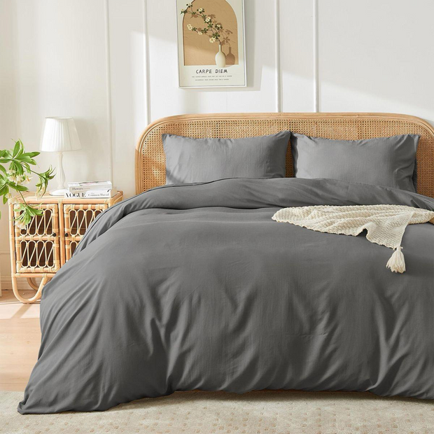 Bed set premium bamboo cotton 100% double 4pcs