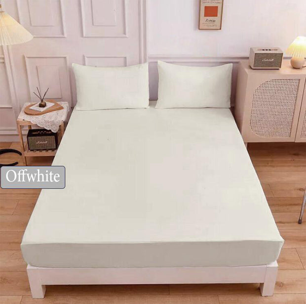 Fitted sheet cotton 100% double size 3pcs / single half 2pcs