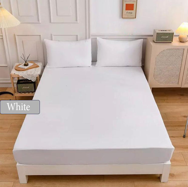 Fitted sheet cotton 100% double size 3pcs / single half 2pcs