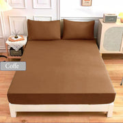 Fitted sheet cotton 100% double size 3pcs / single half 2pcs