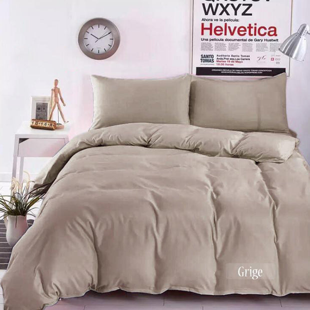 Bed Set cotton 100% Double size 4pcs / Single half 3pcs