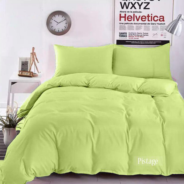 Bed Set cotton 100% Double size 4pcs / Single half 3pcs