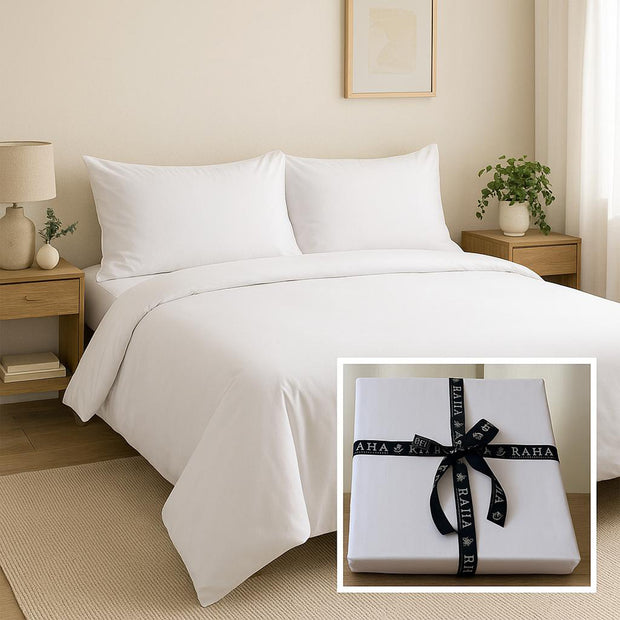 Bed Set cotton 100% Double size 4pcs / single half 3pcs