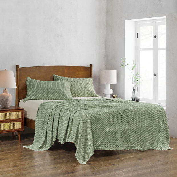 Bedspread Stonewash 50% cotton | 50% bamboo Double 3pcs