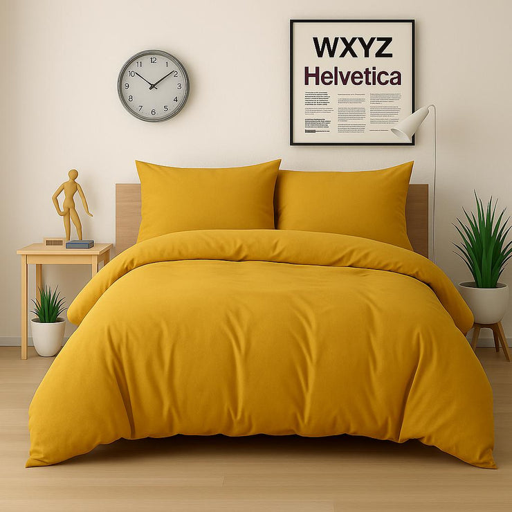 Bed Set cotton 100% Double size 4pcs / Single half 3pcs
