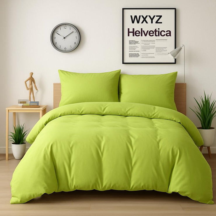Bed Set cotton 100% Double size 4pcs / Single half 3pcs
