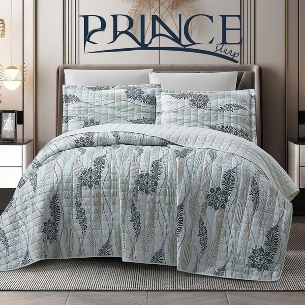 Bedspread cotton Double 3pcs / Single half 2pcs