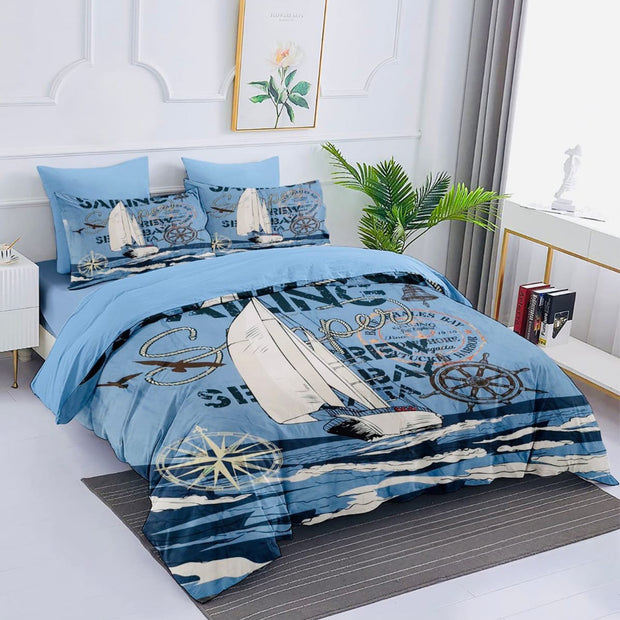 Comfort characters cotton 100% single size 4pcs