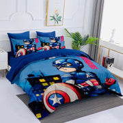 Comfort characters cotton 100% single size 4pcs