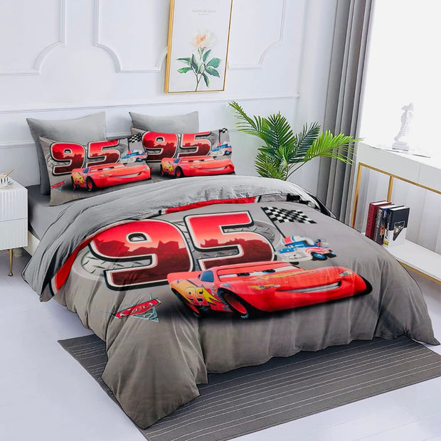 Comfort characters cotton 100% single size 4pcs