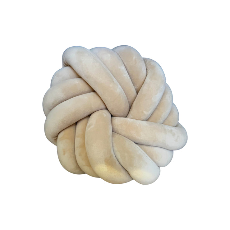 Knot ball pillow