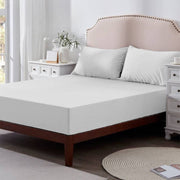 Fitted sheet microfiber single half size 4pcs