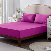 Fitted sheet microfiber single half size 4pcs