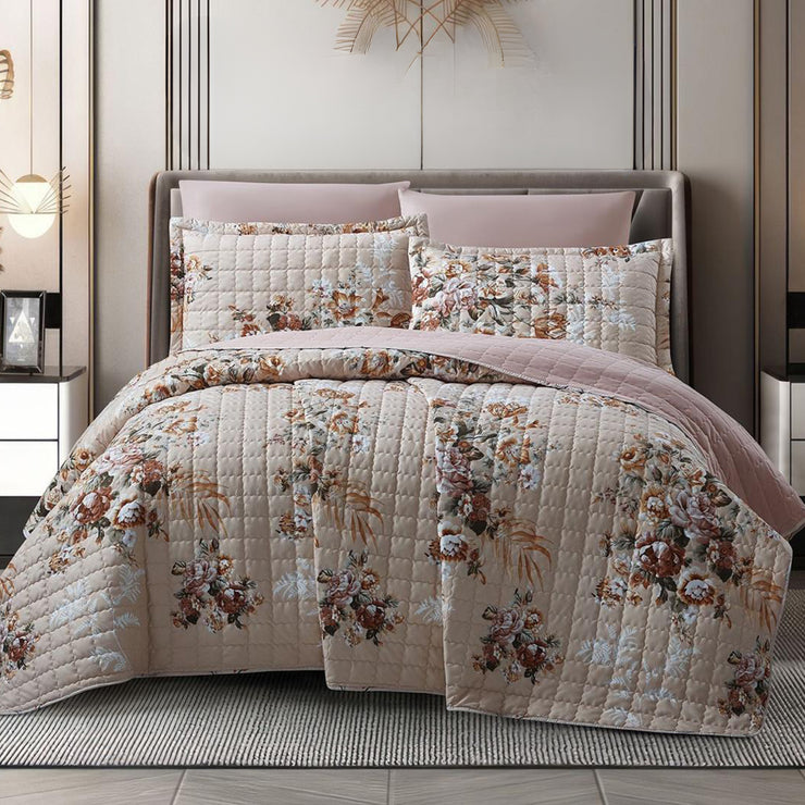 Bedspread cotton Double 3pcs / Single half 2pcs