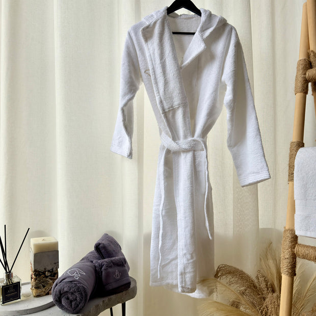 Bathrobe cotton 100% with hat